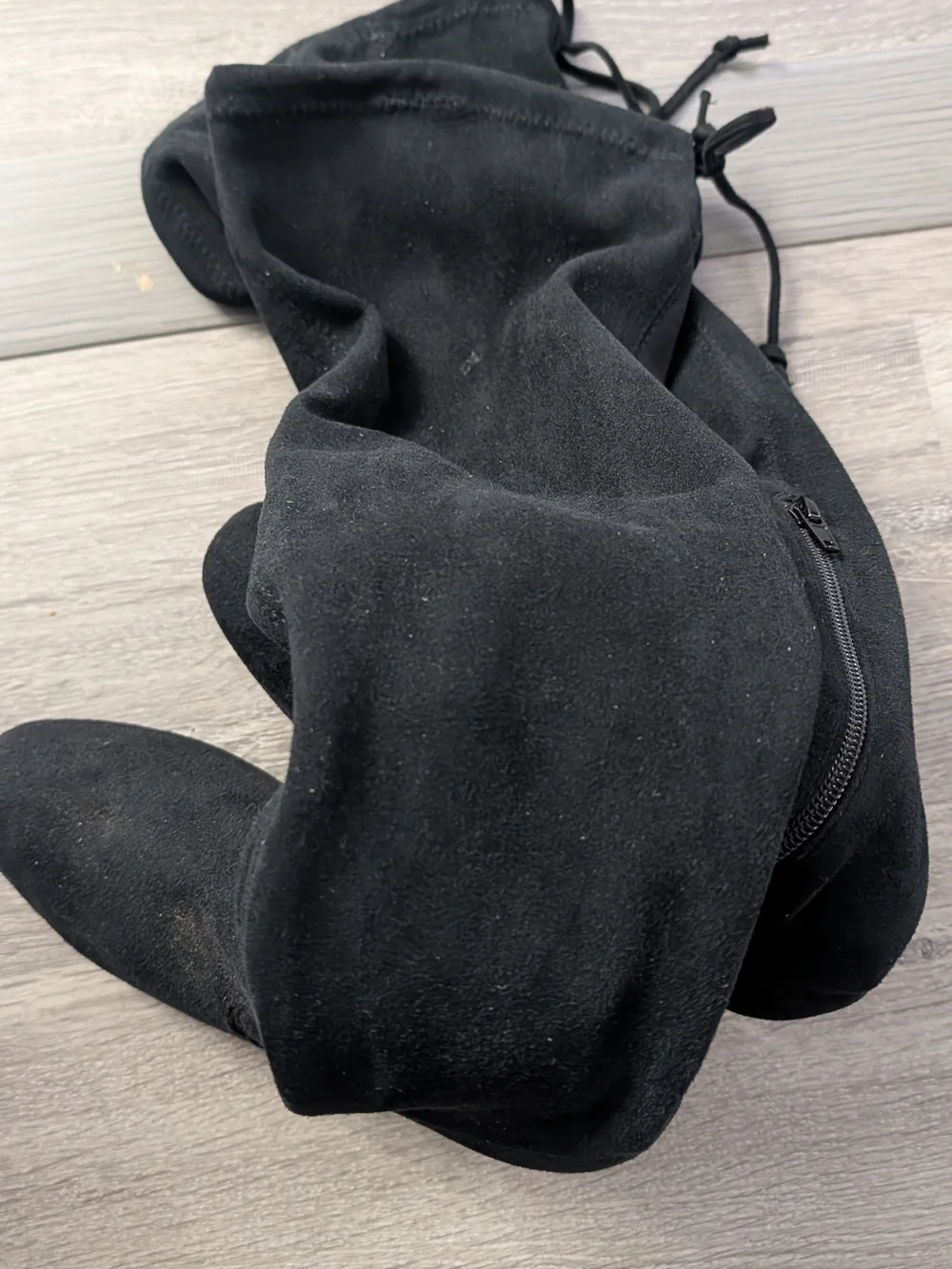 Jordan Black Over-the-Knee Women's Boots Suede